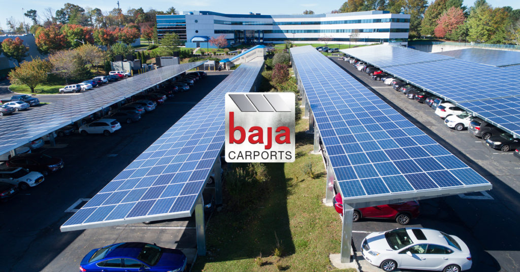 Solar Carports help achieve corporate clean renewable sustainability goals